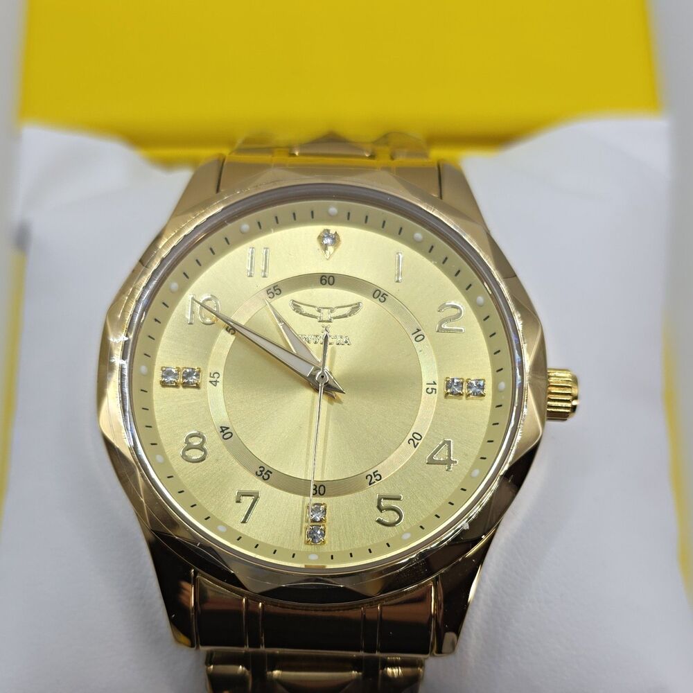 Invicta Specialty I Men's Watch, 41mm, gold, 69017, NIB
